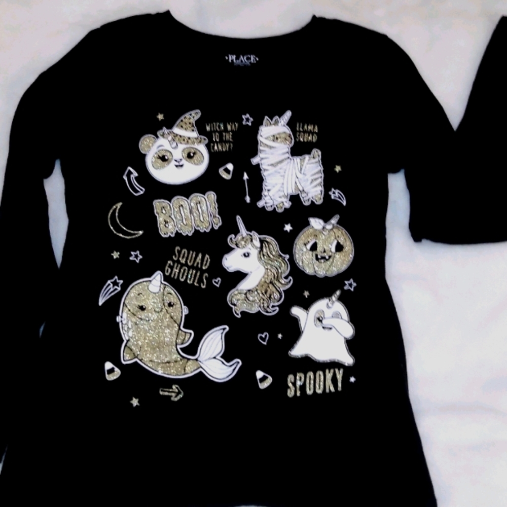 TCP gold glittery top